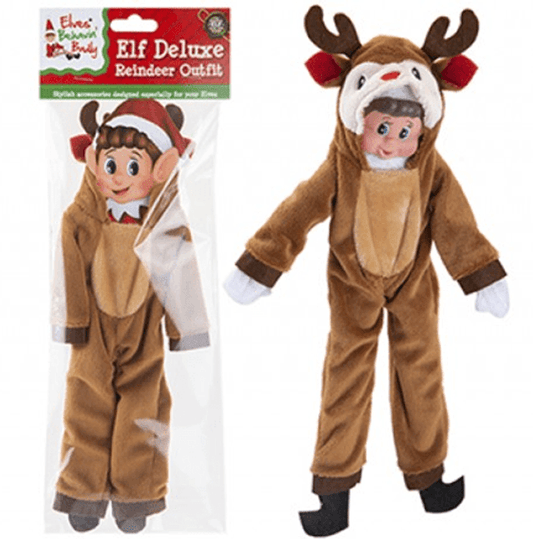 Elves Behavin' Badly Naughty Elf Reindeer Outfit