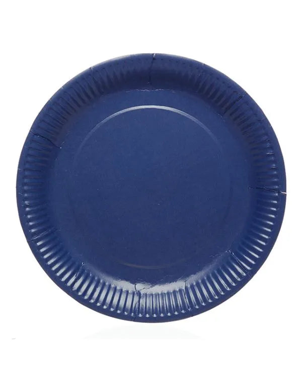 Dark Blue (Blueberry) Paper Plates