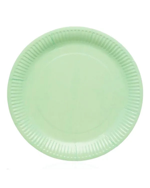 Seafoam Paper Plates