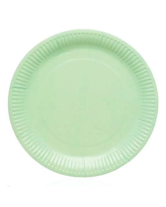 Seafoam Paper Plates