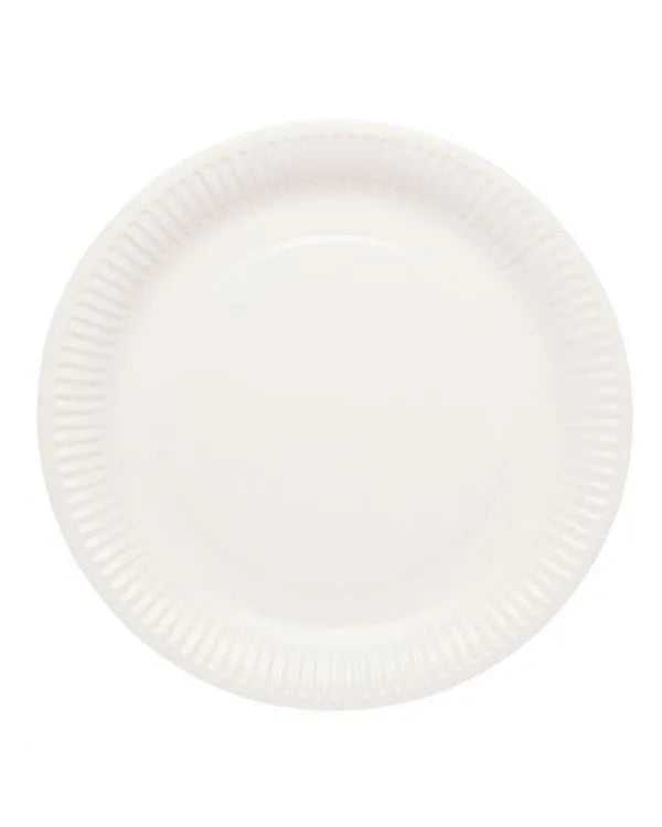 White (Coconut) Paper Plates