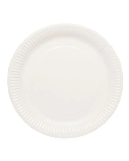 White (Coconut) Paper Plates