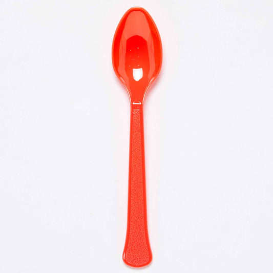 Plastic Spoons (24pk) - Red (Fiesta)
