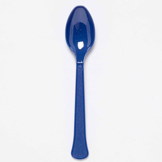 Plastic Spoons (24pk) - Dark Blue (Blueberry)