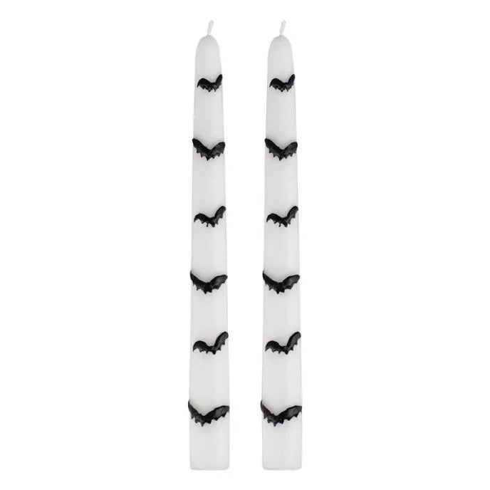 Bats Dinner Candles (2pk)