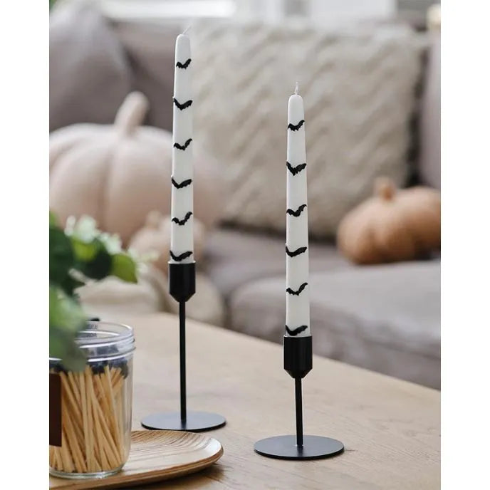 Bats Dinner Candles (2pk)