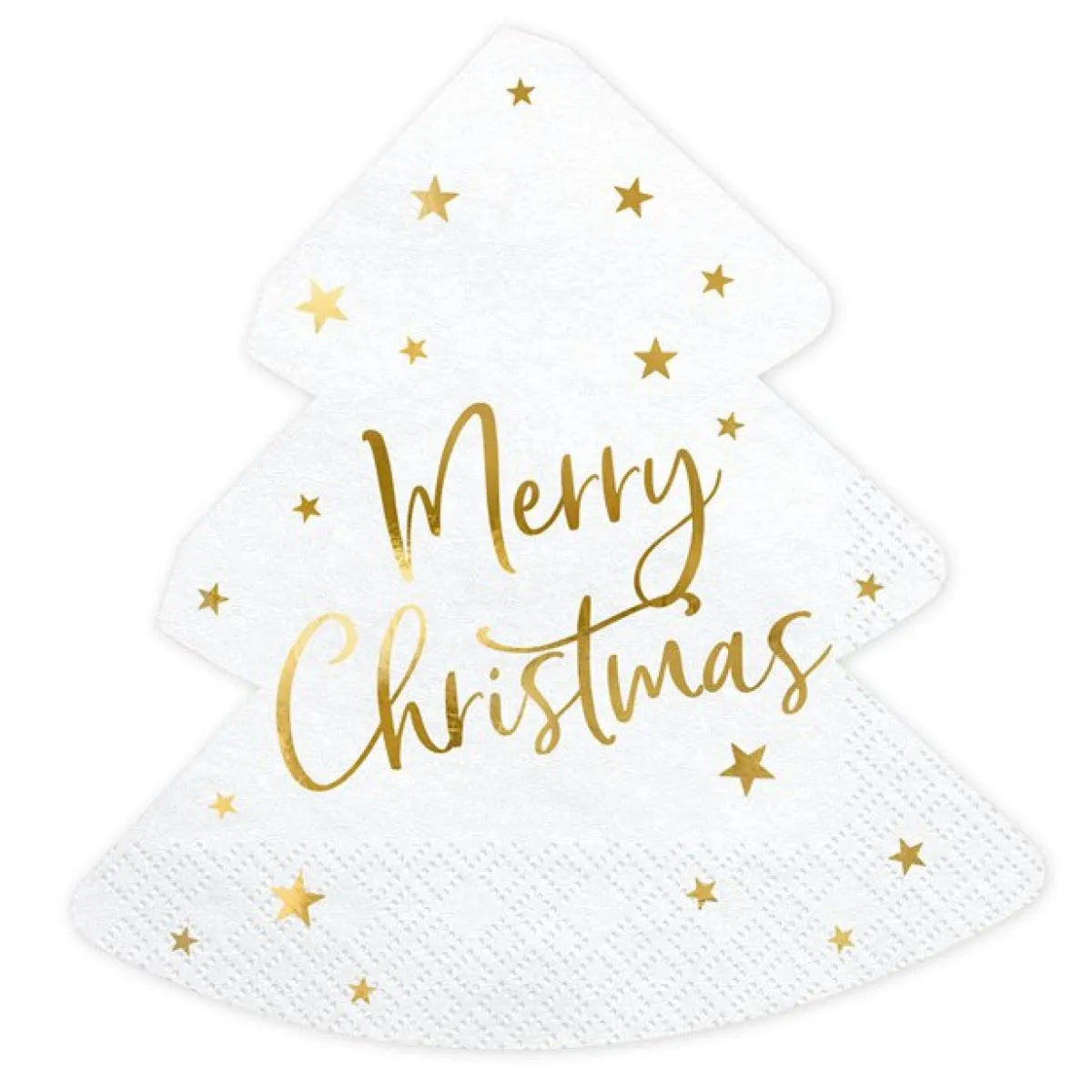 Merry Christmas Tree Napkins (20pk)