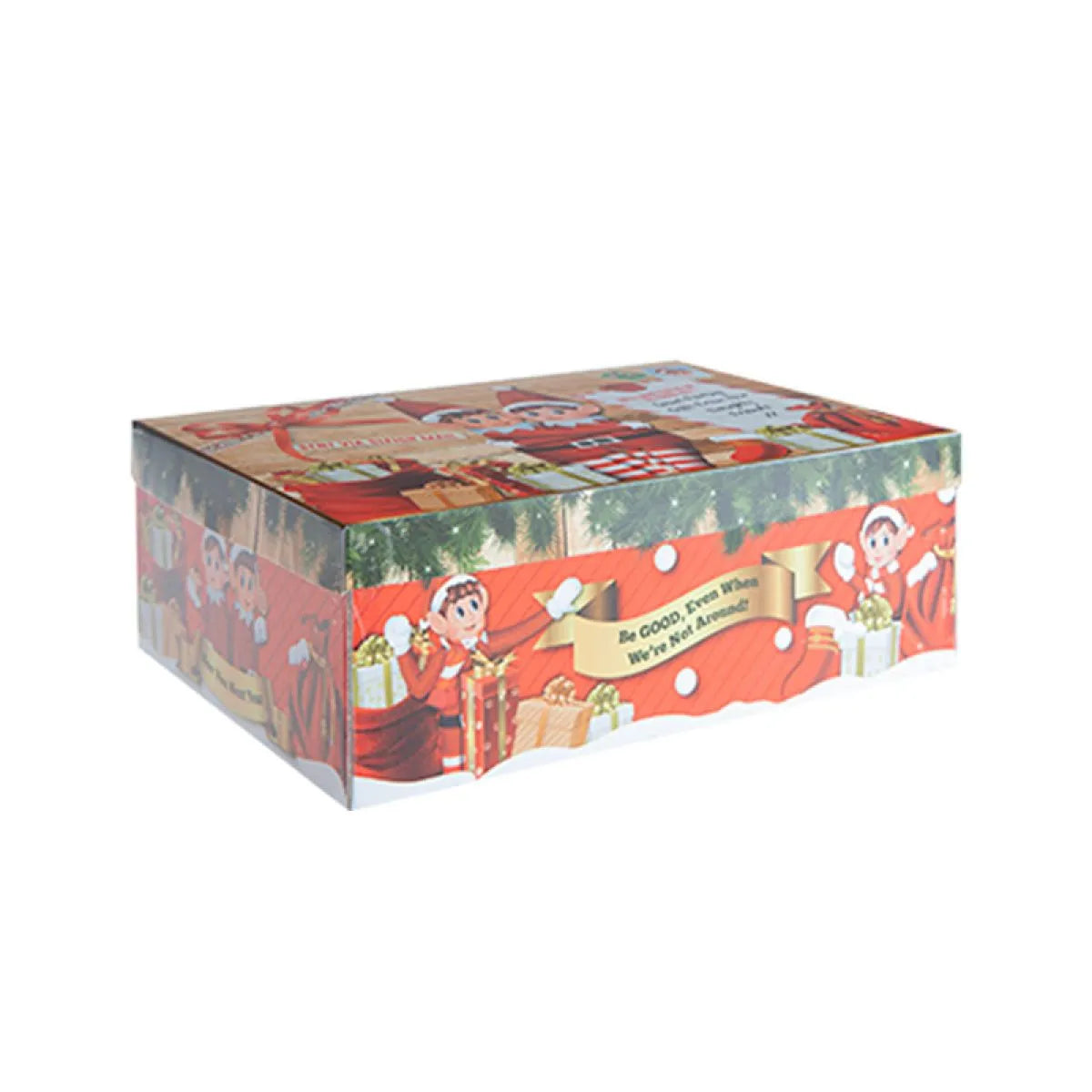Elves Behavin' Badly - Naughty Elf Christmas Eve Box 21 x 32 x 11cm