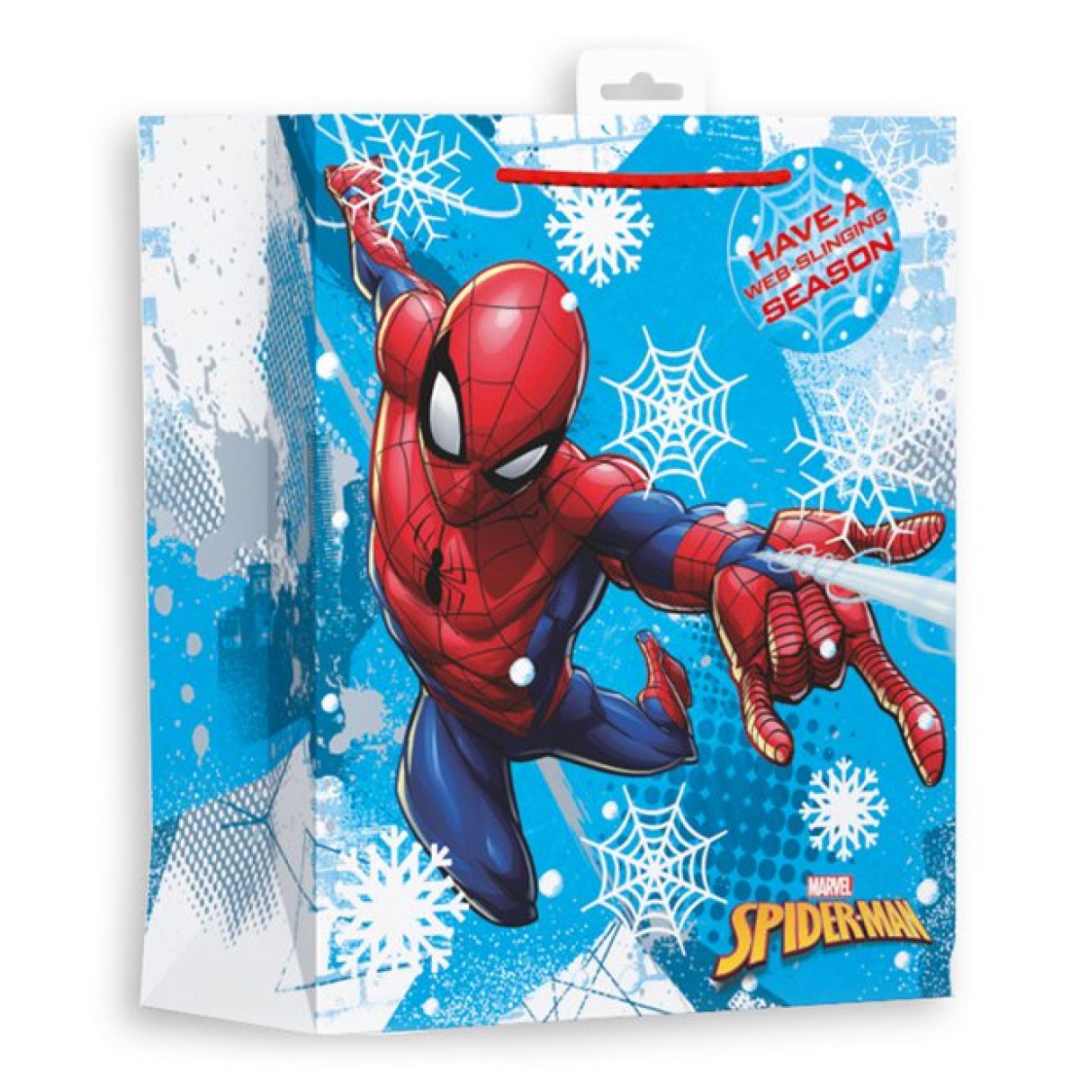 Spiderman Large Christmas Gift Bag - 33cm x 26cm