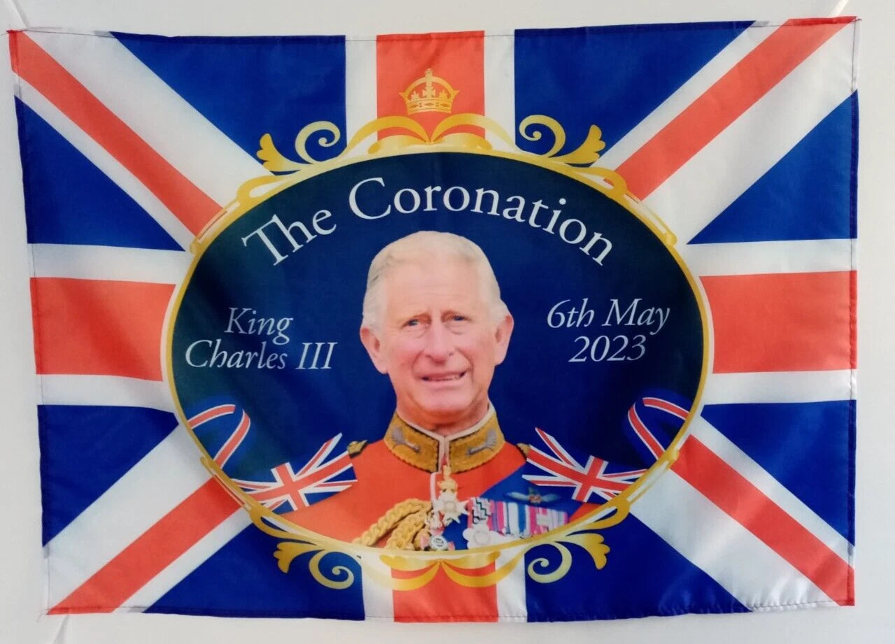 King Charles Coronation Flag