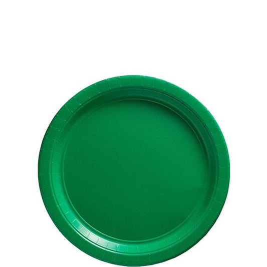 Green Plates - 18cm Paper Party Plates