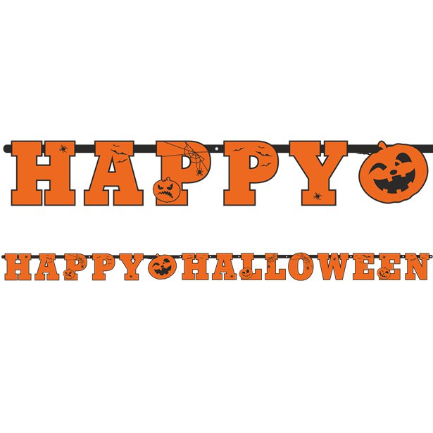 Happy Halloween Banner - 2.1m
