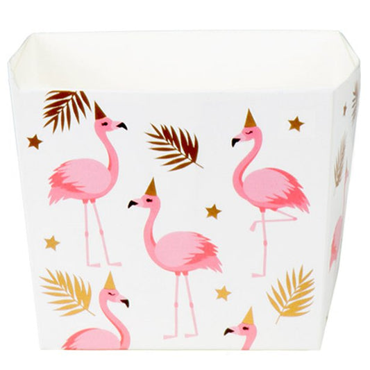 Flamingo Paper Bowls