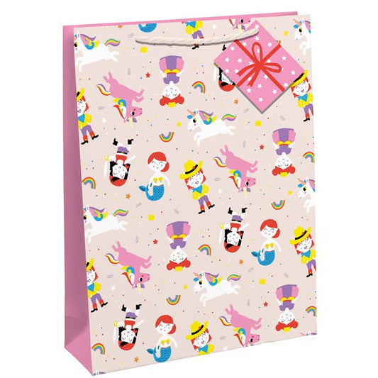 Mermaid Unicorn Mix Large Gift Bag - 33cm x 26.5cm