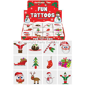 Christmas Tattoo Sheet - Craftwear Party