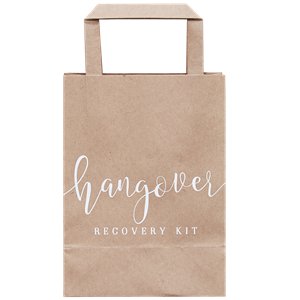Rustic Country Hangover Cure Bags