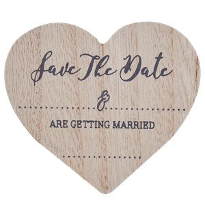 Beautiful Botanics 'Save The Date' Wooden Magnets